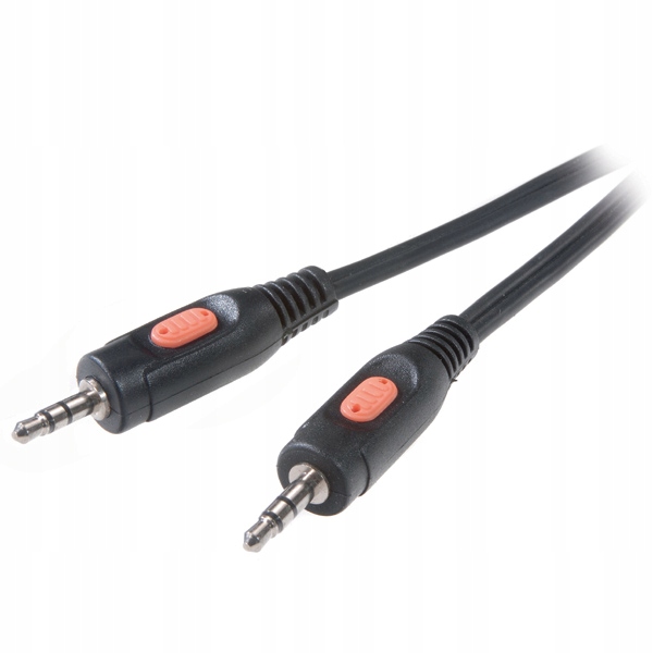 Mały Jack 3,5mm wtyk/wtyk 1,5m 24K Stereo VIVANCO