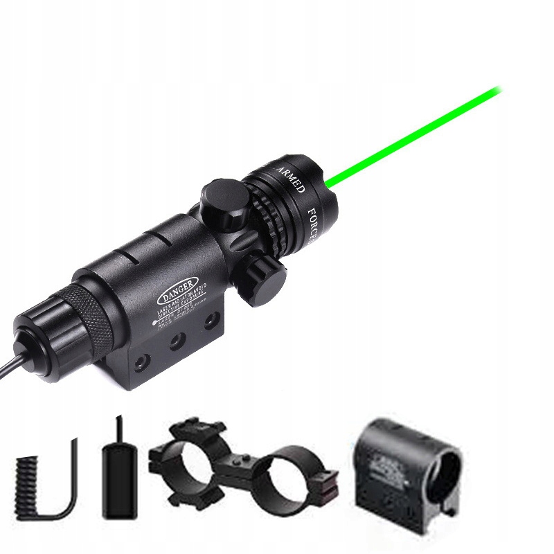 Celownik laserowy (wersja zielona)