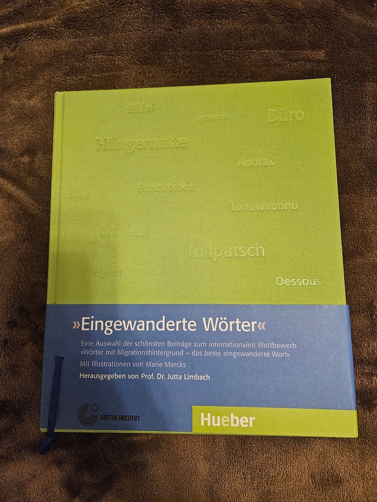 Eingewanderte Wörter Wyd. Hueber Goethe Institut Deutsch German niemiecki