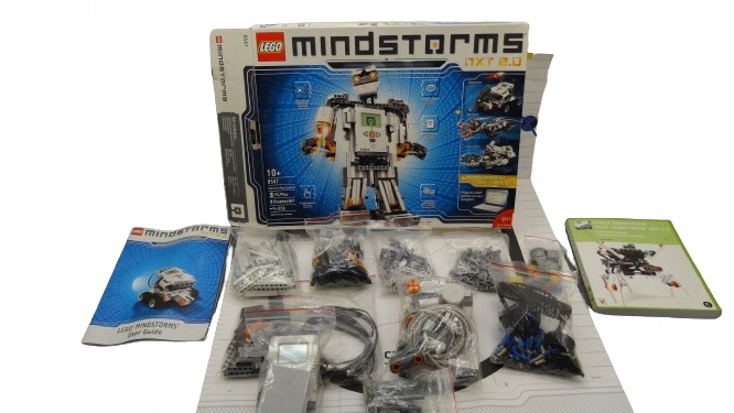 Klocki Lego MINDSTORMS NXT 2.0 Podstawy budowy i programowania robotów