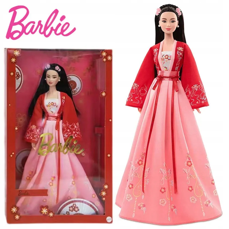 100% Original Barbie Signature Lunar New Year Doll Hanfu Collector Chinese