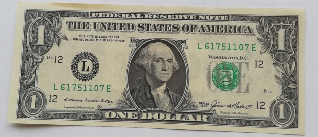 USA 1 dolar 1985