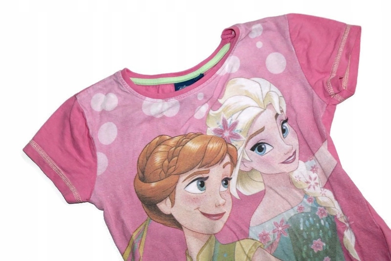 ae948*DISNEY*FROZEN Różowa bluzka bawełna 116