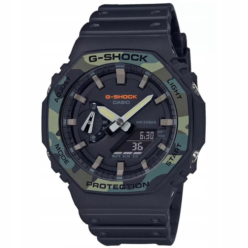 ZEGAREK MĘSKI CASIO G-SHOCK OCTAGON GA-2100-1AER