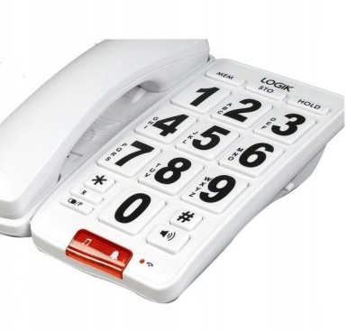 Купить Проводной телефон, большие кнопки LOGK LO5CBIG10: отзывы, фото, характеристики в интерне-магазине Aredi.ru