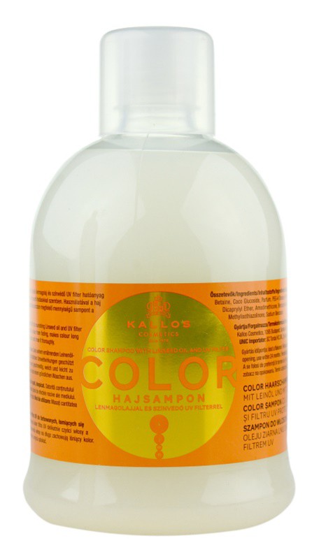 Kallos Color Szampon Oczyszczający Do Włosów Farbo