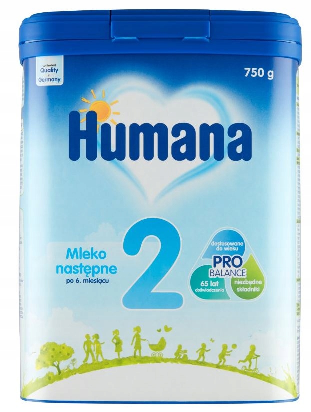 HUMANA 2 mleko modyfikowane 750g