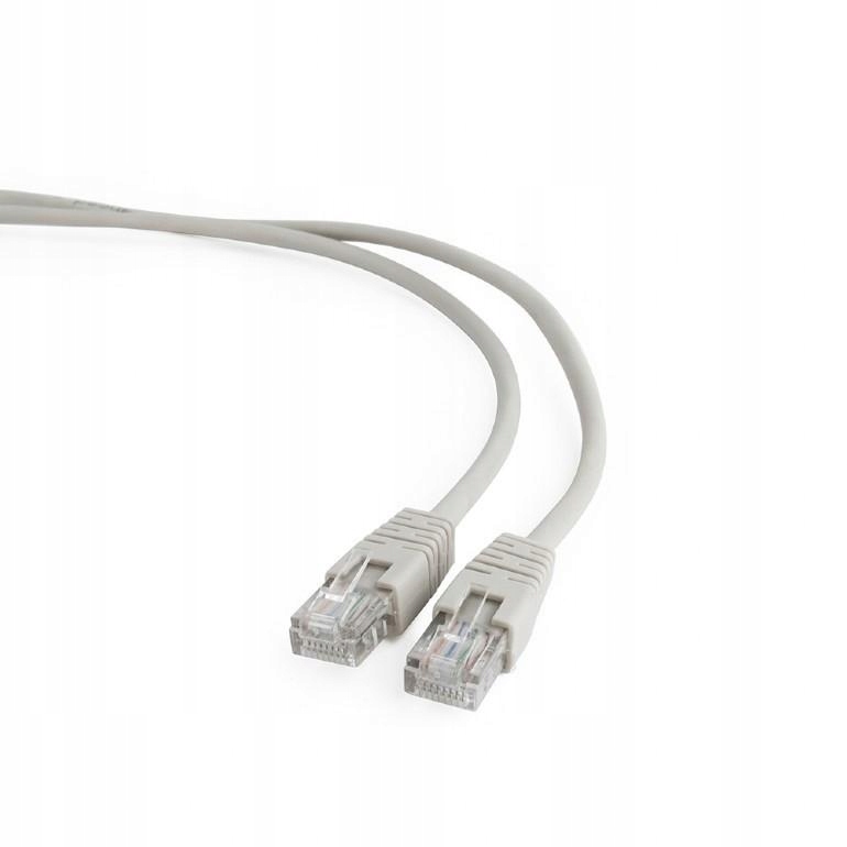 Patch cord kat.5e osłonka zalewana 2M szary