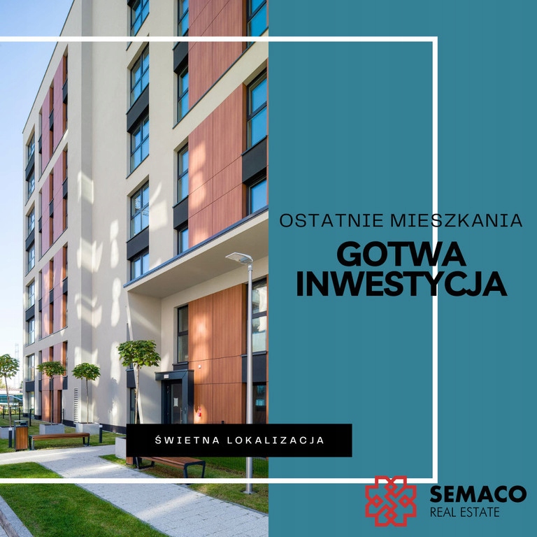 Mieszkanie, Kraków, Podgórze, 68 m²