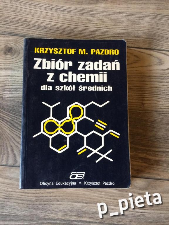 Zbiór zadań z chemii - Warto dla WOŚP !!!!