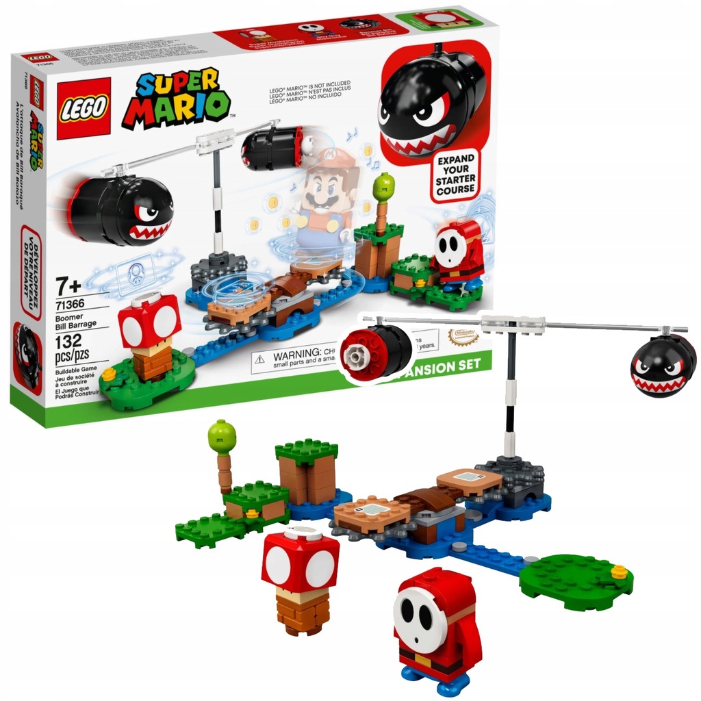Купить LEGO - Super Mario - Банзай Билл Стрельба (71366): отзывы, фото ...