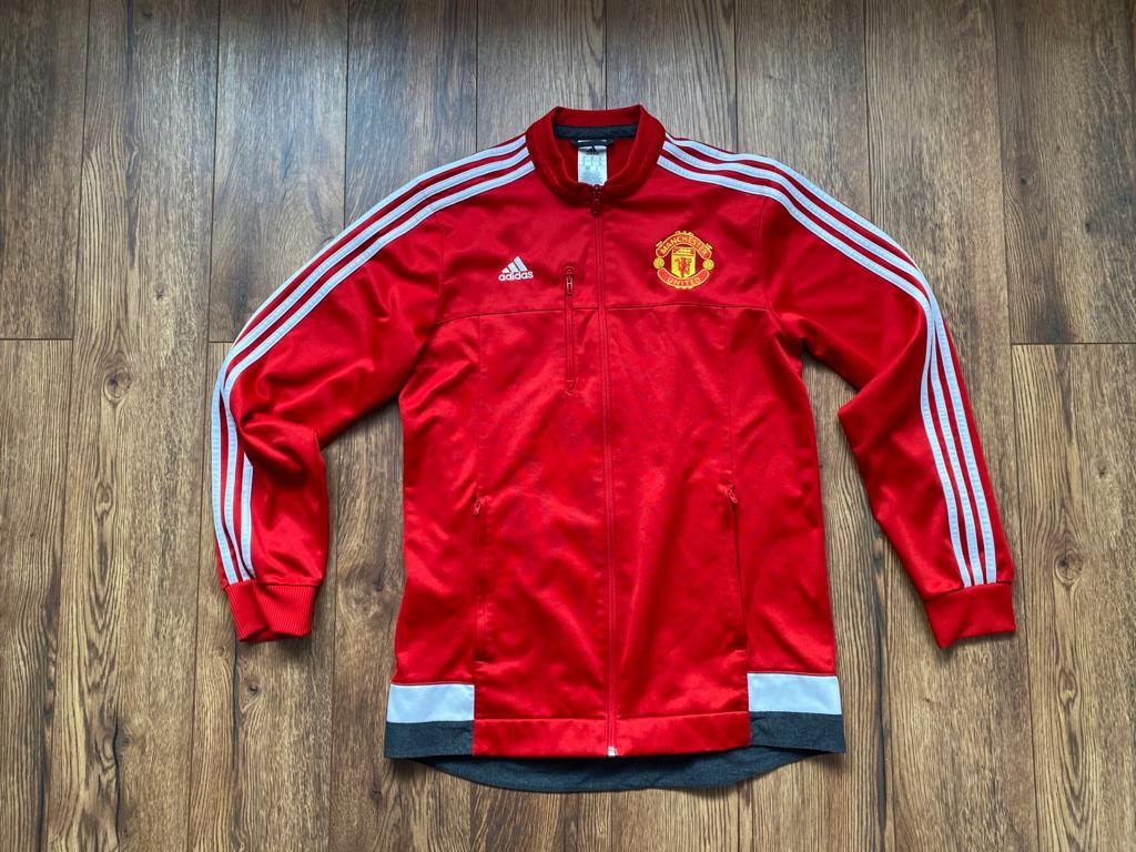 ADIDAS MANCHESTER UNITED BLUZA PIĘKNA ROZPINANA M