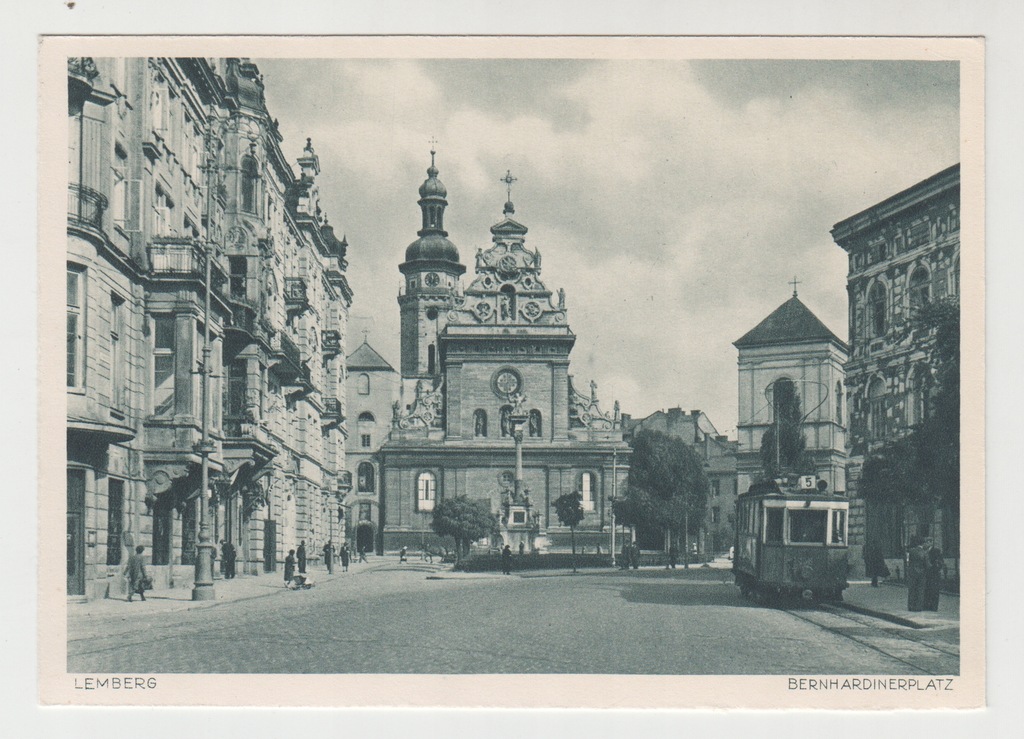 Lwów - Bernhardinerplatz, Hoffmann ok. 1944