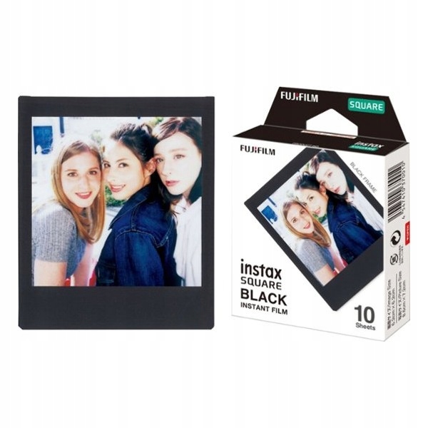 Wkład Instax Square BLACK 10 sztuk data 01.2020