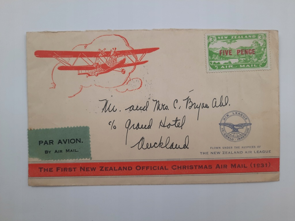 Poczta Lotnicza Auckland 1931