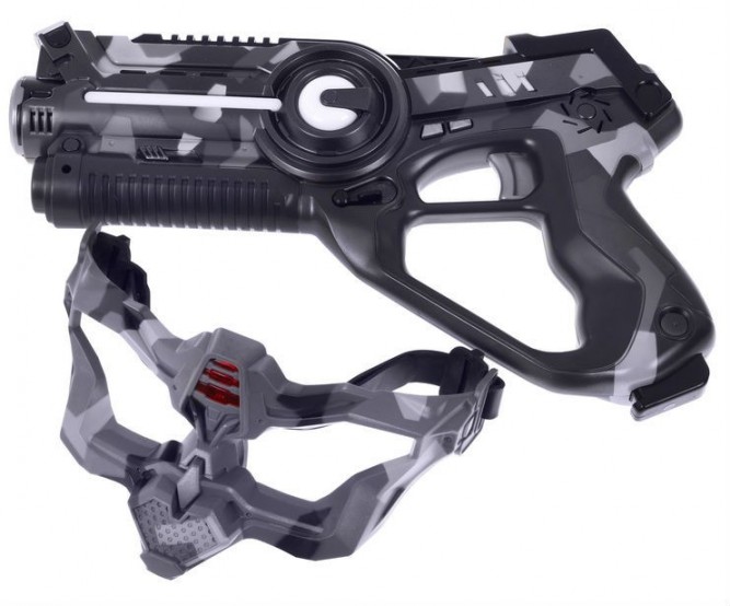 zestaw PAINTBALL LASEROWY laser tag Pistolet maska 7647547182
