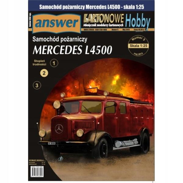 Mercedes L4500F samochód pożarniczy, Answer, 1/25