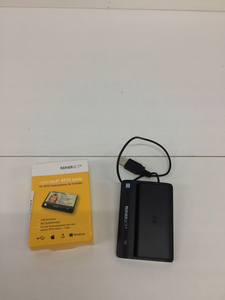 Купить PURE SCT CyberJack RFID-считыватель чип-карт: отзывы, фото и ...