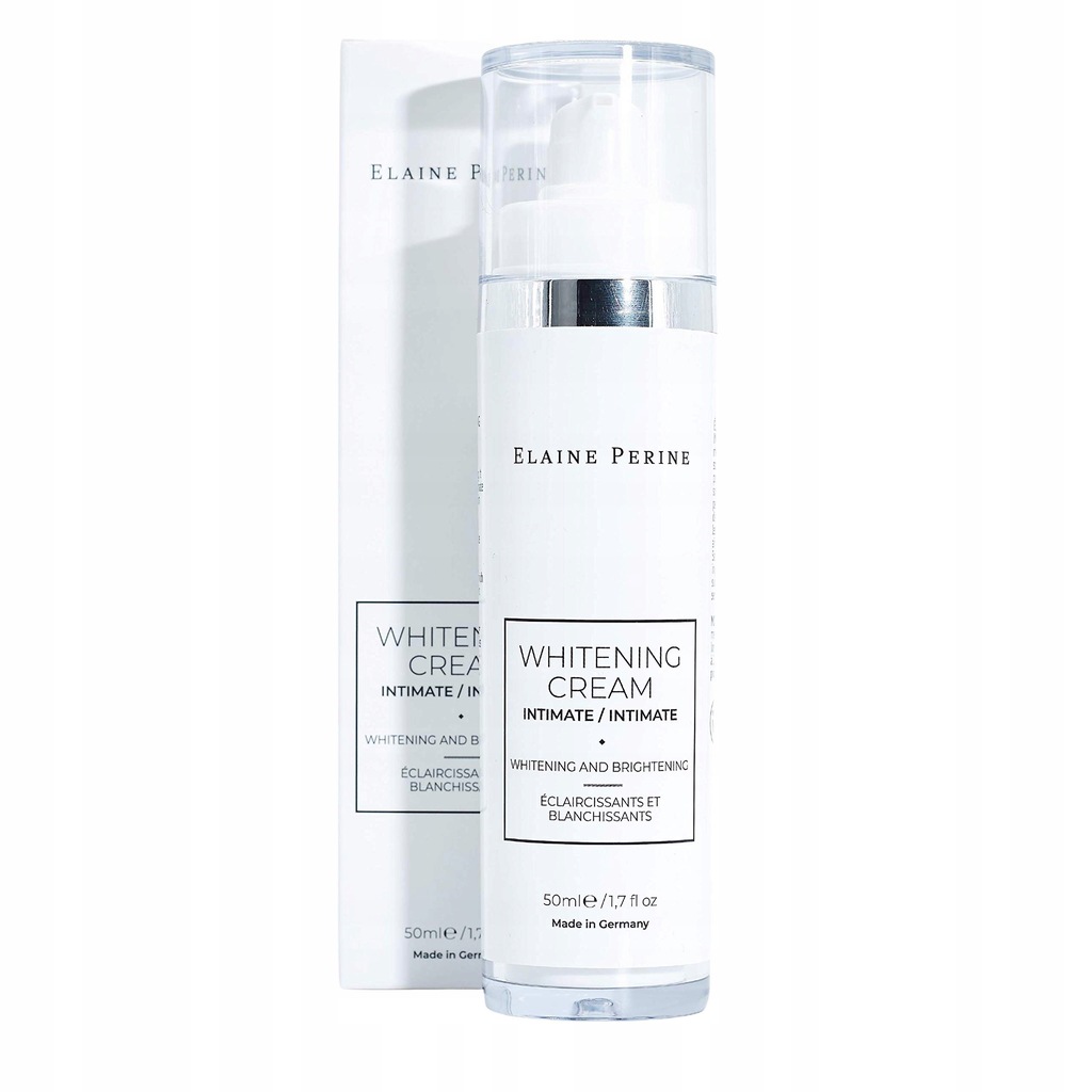 Elaine Perine Naturalny wegański krem wybielający do miejsc intymnych 50ml