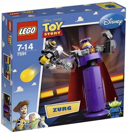 LEGO Toy Story 7591 - Zbuduj Zurga UNIKAT 2010 ROK