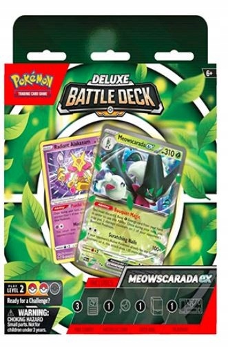 Zestaw kart Deluxe Battle Deck Meowscarada EX