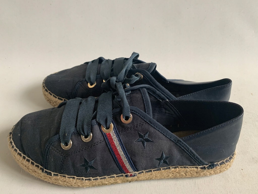 TOMMY HILFIGER TOMMY FLAT ESPADRILLE RIBBON 40