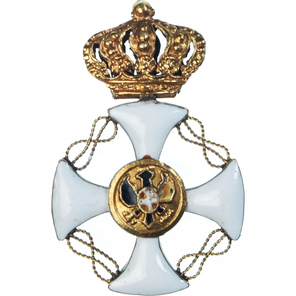 Włochy, Ordre de la Couronne, medal, Croix d'Offic
