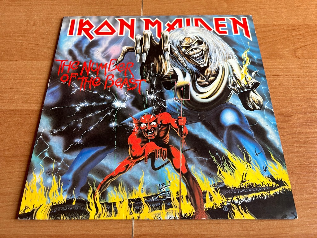 Iron Maiden - The Number Of The Beast - 1st Press 1982 HOLL NM