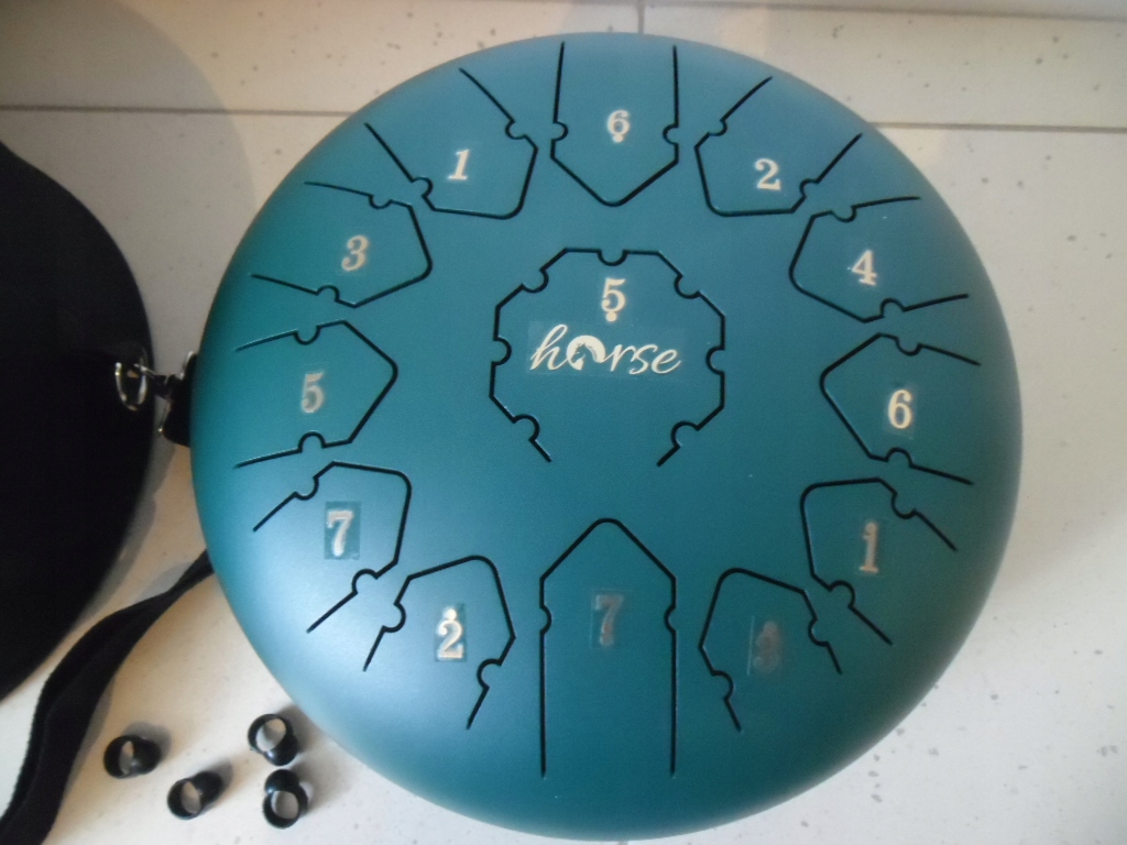 TONGUE DRUM/TANK DRUM/STEEL DRUM/HANG HAPPY DRUM 12378710879 oficjalne archiwum Allegro