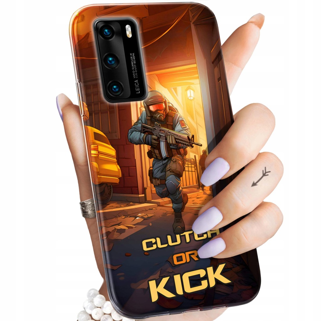 ETUI DO HUAWEI P40 WZORY CS GO COUNTER-STRIKE OBUDOWA POKROWIEC CASE