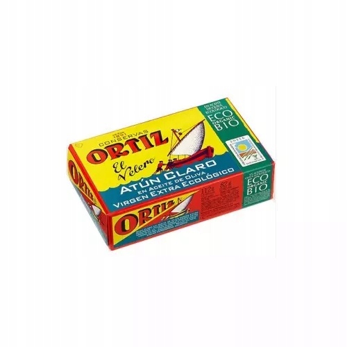 Tuńczyk bio w oliwie oliwek Extra Virgin112g ORTIZ