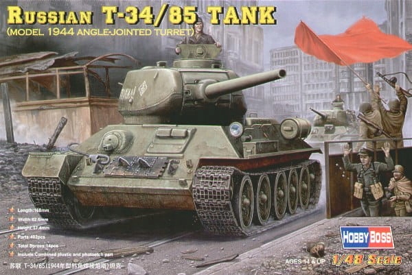 HOBBY BOSS 84809 - 1:48 Russian T-34/85 Tank