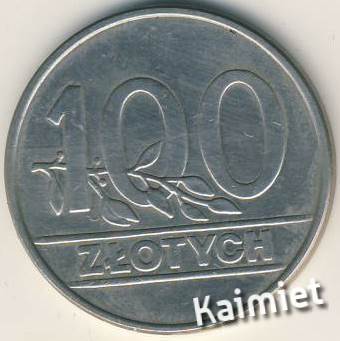 Polska  100zł. z 1990r.