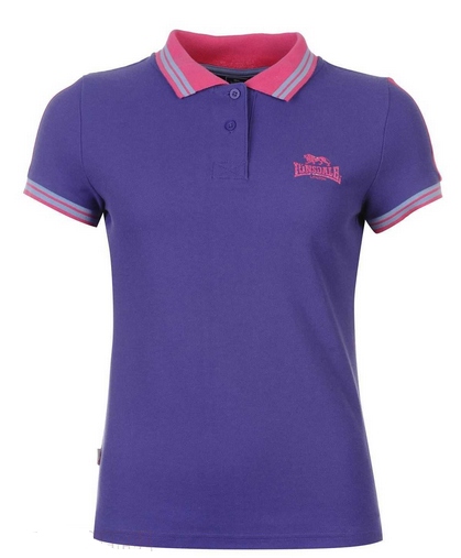 Lonsdale 2 Stripe koszulka polo damska M