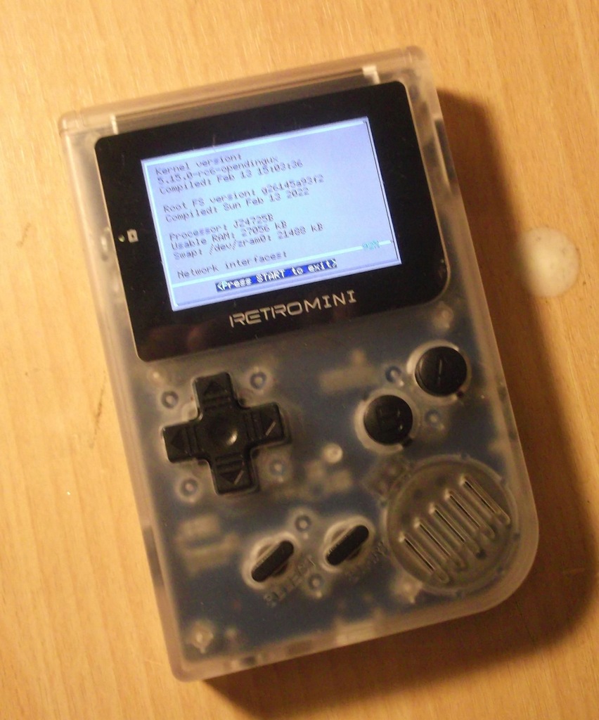 Konsola Retromini - RS-90 - CFW - GameBoy Advance