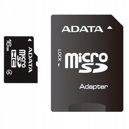 ADATA 8 GB, MicroSDHC, Flash memory class 4