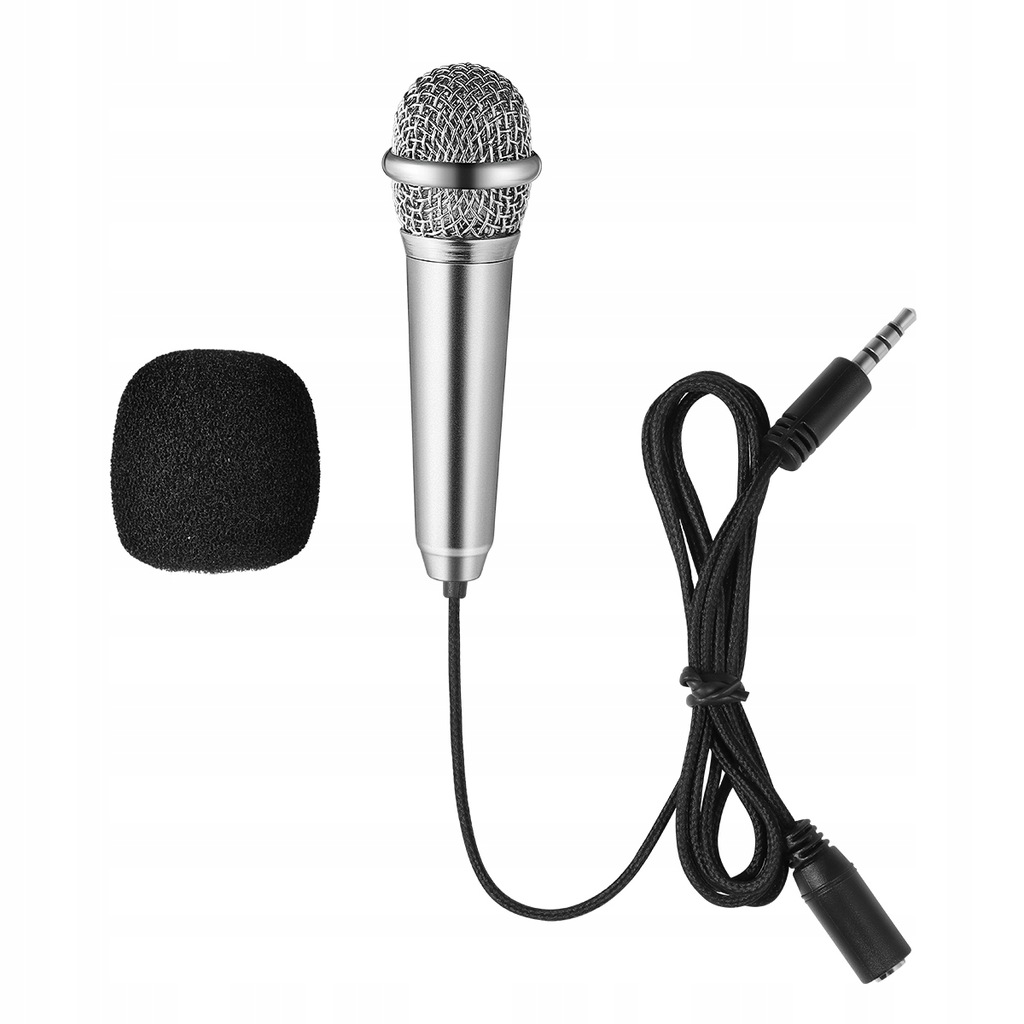 Healifty Mini Mikrofon Karaoke Mikrofon wokalny