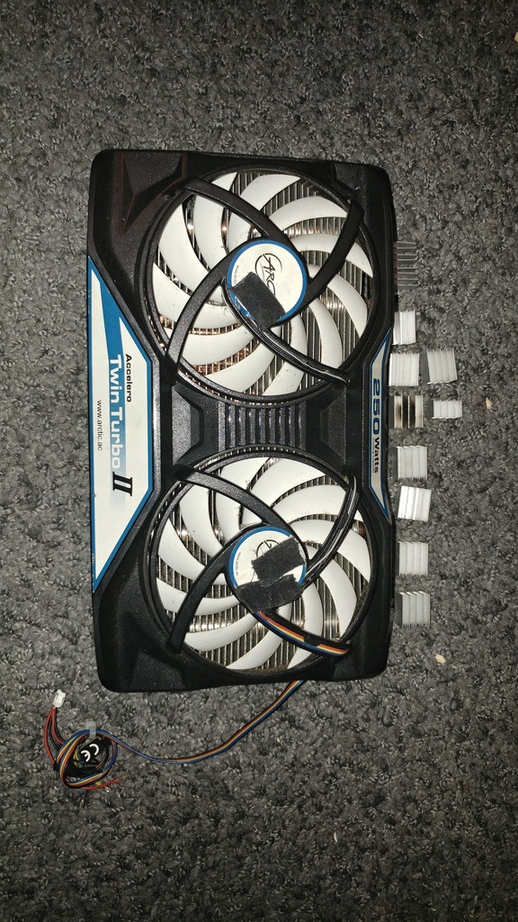 Chłodzenie GPU arctic twin turbo II gtx 1060/70/80