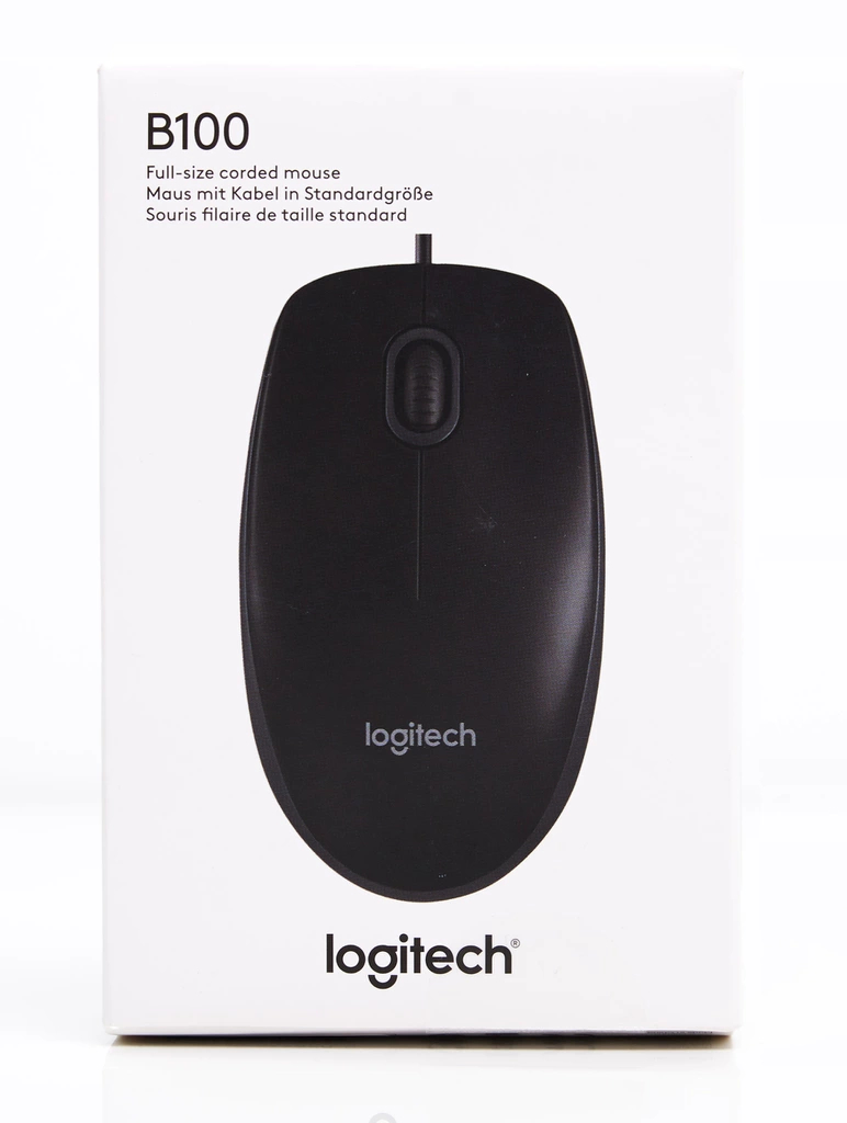 Купить Проводная мышь Logitech B100 USB-мышь 800 DPI: отзывы, фото, характеристики в интерне-магазине Aredi.ru