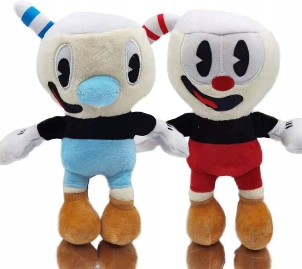Maskotka Cuphead Plusz Cuphead&mugman 25cm