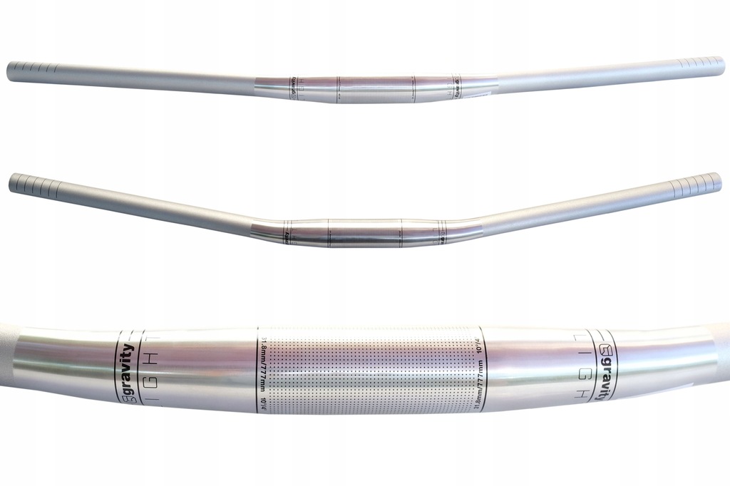 FSA GRAVITY LIGHT 777 kierownica srebrna AM downhi