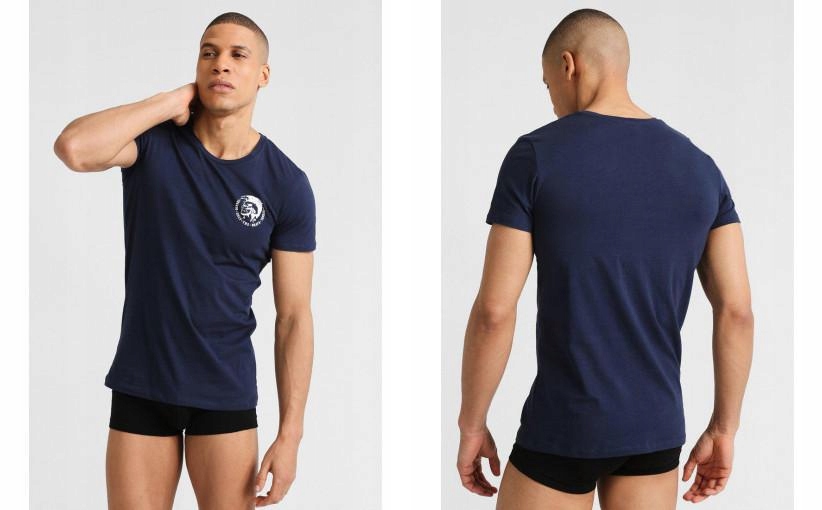 C37I016 T-SHIRT PODKOSZULKA DIESEL UNDERWEAR M