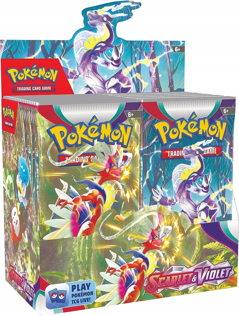 Pokemon TCG Pokemon TCG: Scarlet & Violet Boster Box 85324 Displey