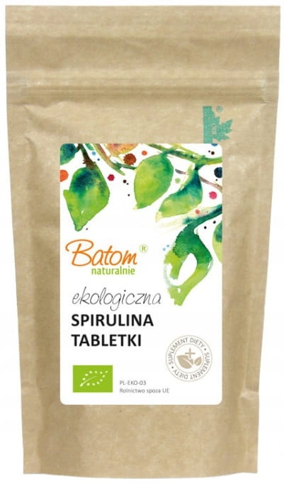 Spirulina tabletki bio 250 g 1 tabletka =400 mg ba