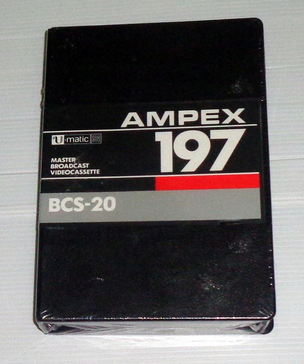AMPEX BCS 20 kaseta U-MATIC S - nieużywana .