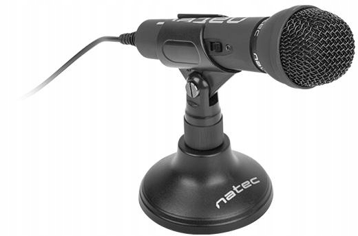 MIKROFON NATEC ADDER BLACK