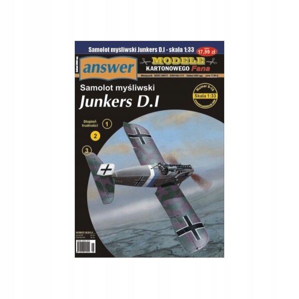 Samolot Junkers D.I, Answer 1/33