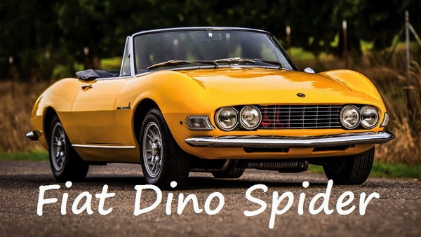 Foto Magnes - -FIAT Dino Spider --(PROMOCJA)