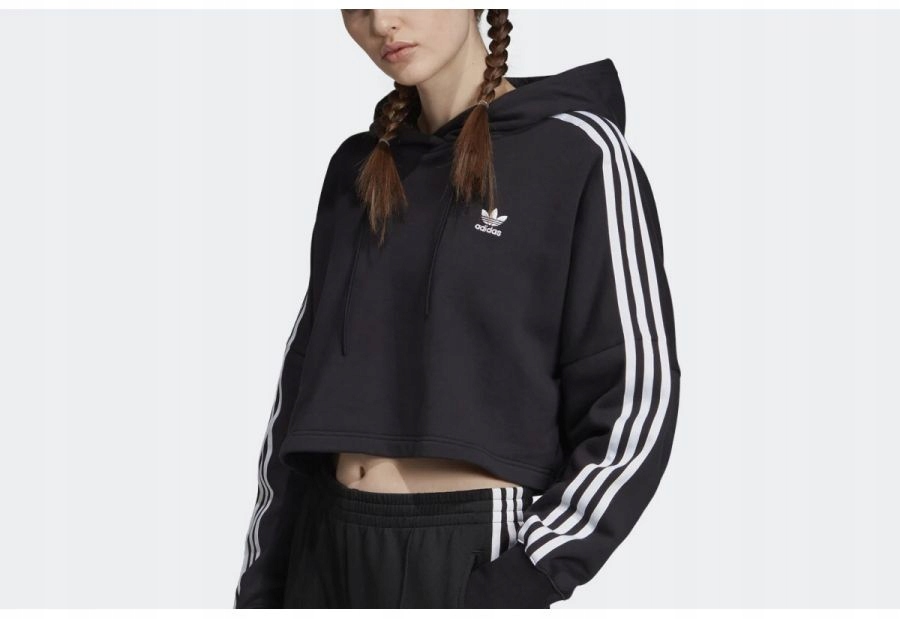 BLUZA ADIDAS ORIGINALS CROPPED HODDIE ED7554 R. XS