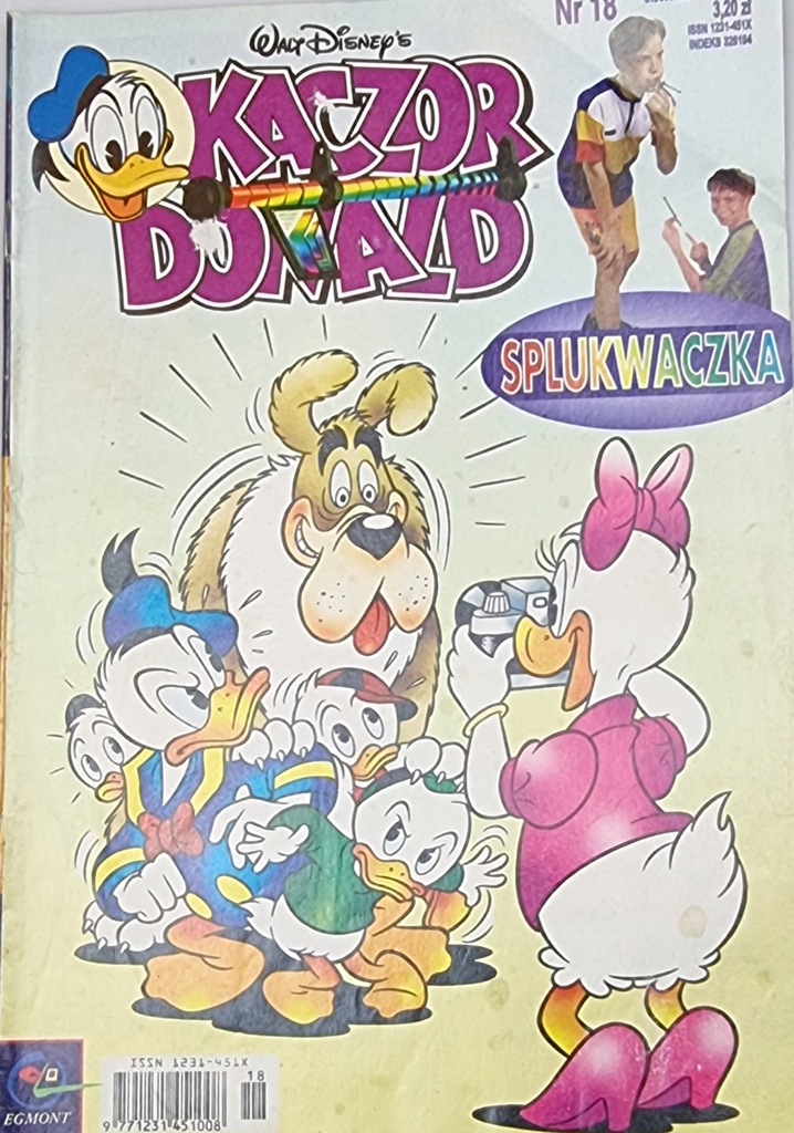 Kaczor Donald Nr 18 / 1999 czasopismo dla dzieci